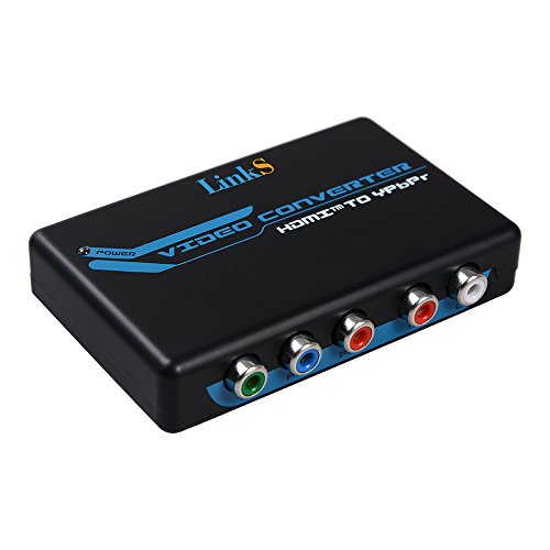 LinkS HDMI to Component Video (YPbPr) RGB 1080p + R/L Audio Output 2 Channels LPCM Converter Adapter Support PS3, PS4, Blu-ray DVD, XBOX, Notebook