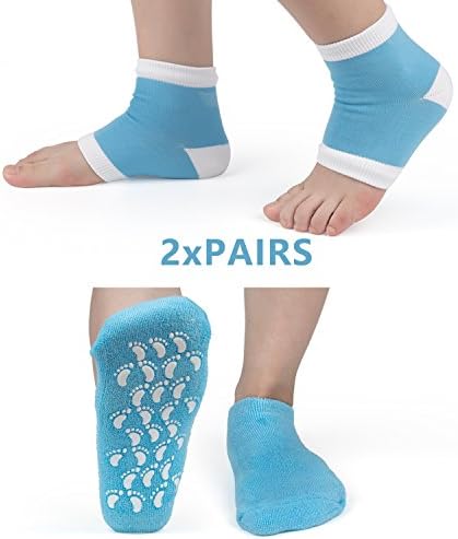Sisfung Moisturizing Socks Moisturizing Vitamin E and Oil Infused, Cracked Heel Repair, Cosmetic Foot