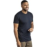 BYLT Split Hem Short Sleeve Men's T-Shirt - Polyester, Cotton, and Spandex Blend – Moisture Wicking, Breathable, Classic Fit
