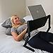 CoolDesk Laptop Bed Stand Portable Adjustable Riser Lap Bed TV Tray Take The Heat Off Your Lap 360 Degree Adjustable Light Weight Portable Collapsiblethumb 1