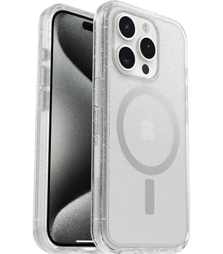 【objects.io】　iPhone15Pro ケース　White Beige Amazon.com: OtterBox iPhone 15 Pro (Only) Symmetry Clear