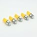 Hercoo Pack of 5pcs 168 W5W T10 5050 SMD LED Bulb Roof Cab Marker for 99-14 Ford Pickup - Amber