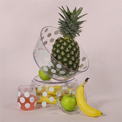 Kate Spade New York Kitchen/Outdoor Dining Acrylic Serveware, Jumbo Dot