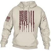 Grunt Style Rifle Flag Hoodie