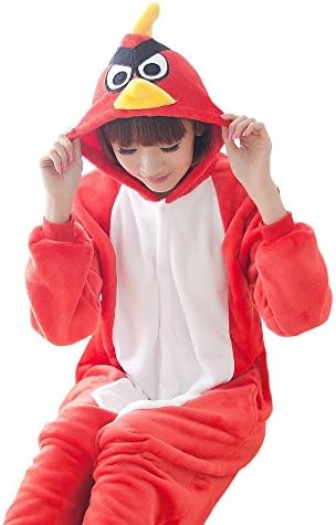 VIGEROUS Unisex Cosply Kigurumi Spring Onesie Costume L Angry Birds