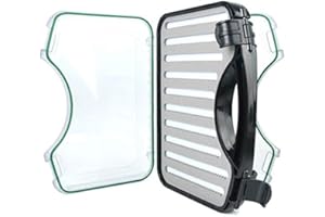Maxcatch Boat Box for Streamers Waterproof Fly Box for Saltwater Flies Fly Fishing 10.8"x7.7"x2.3" (SDS-A)
