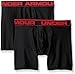 Under Armour 1282508 Men's Original Series 6” Boxerjock 2-Pack, Black/Black, X-Large