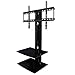 Swiveling TV Wall Mount with Two Shelves (Shelf)