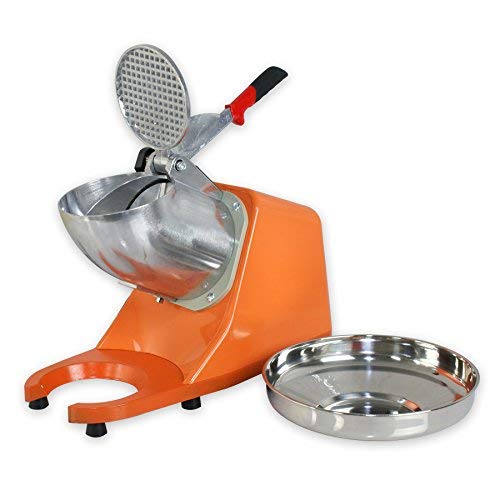 Oteymart 300W Electric Ice Shaver Machine Shaved Ice Snow Cone Maker Ice Crusher Stainless Steel Blade 143 lbs New