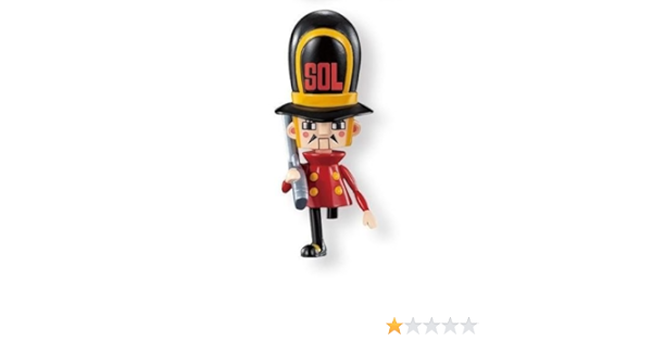 Amazon Com One Piece Mini Figure Secret Dressrosa Ver One Legged Soldier Japan Toys Games