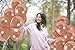 Treasures Gifted 100 Pack Rose Gold Metallic Balloons - 12 Inch Round Latex Balloons - Perfect for Birthdays, Special Occasions - Unisex - Children
