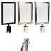 SOURCEONE.ORG Deluxe Crowd Control Stanchion Metal Sign Holder
