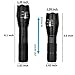 ONSON Outdoor Tactical Flashlight,Ultra Bright LED Handheld Portable Flashlights,Water Resistant Torch with Adjustable Focus and 5 Light Modes,Battery Not Included