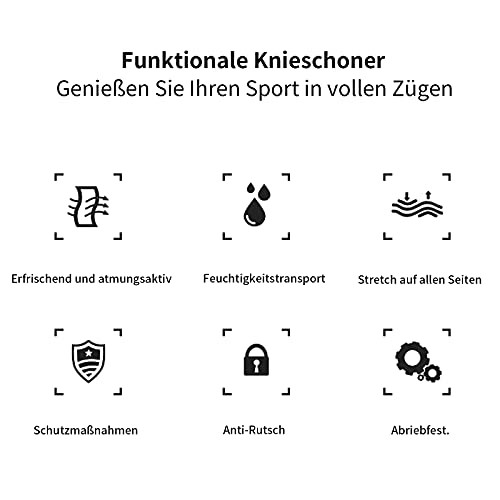 Amtrak knee Support 2 Pack, Breathable Knee Compression Sleeves, Knee Brace for Running, Pain Relief, Recovery From Injuries, Meniscus Tear, Sports, Knee Protectors Suitable for Men and Women(XL)