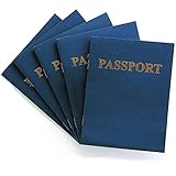 Hygloss Products Blank Passport Book - Fun Pretend Activity for Kids - Great for Classrooms & Parties - Imaginary Travel - Little Travelers Pocket Journal - 24 Blank Pages - 4 Â¼â€ X 5 Â½â€ - Pack of 24 Books