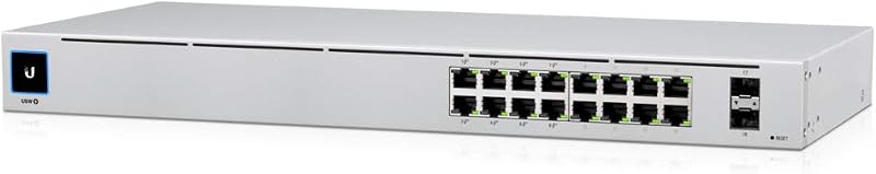 Ubiquiti UniFi 16 Port PoE Managed L2 L3 Gigabit Ethernet Switch USW-16-POE