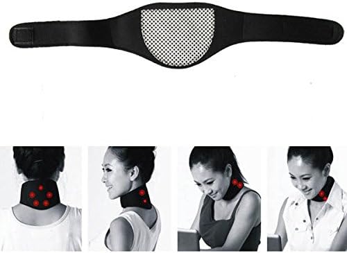 Tourmaline Therapy Neck Massager Cervical Vertebra Heating Belt by King-shop