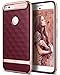Caseology Parallax for Google Pixel XL Case (2016) - Award Winning Design - Burgundy