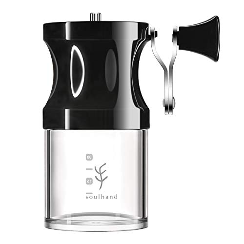 Soulhand Manual Coffee Grinder 9 Adjustable Settings Portable Coffee