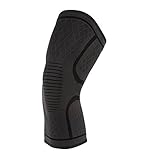 Compression Knee Sleeve for Sports Running Jogging Lifting Knee Pain Arthritis - Fly Industries (Medium)