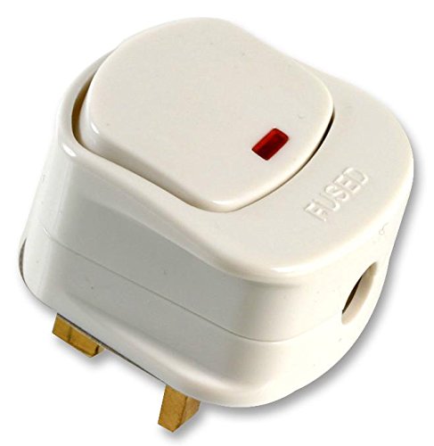 PRO ELEC PELB1642 13A Switched Plug with Red Neon Indicator