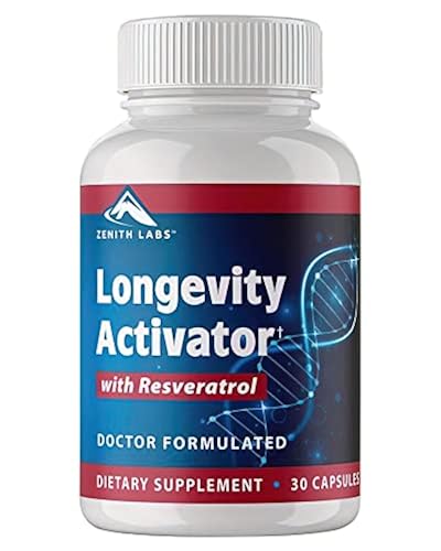Zenith Labs Longevity Activator Anti-Aging Supplement Dietary ...