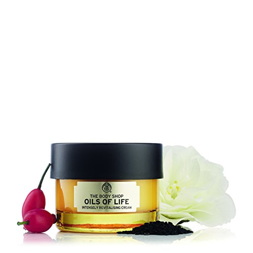 The Body Shop Oils of Life Intensely Revitalising Cream, 100% Vegan, 1.7 fl. oz.