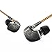 Earphones,Sungluber(TM) Modern Audiophile Hi-Fi Earbuds in Ear, Noise Isolation Headphones with mic&microphone fit iphone ,samsung,sony for running