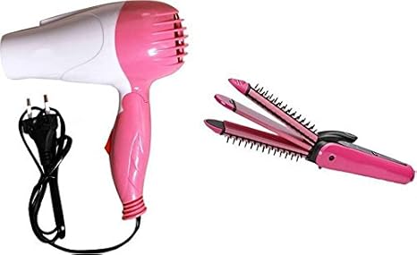 Kemtech 8890 3 In 1 Hair Curler And 1000w Hair Dryer Combo Amazon