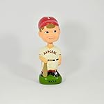 Texas Rangers Bat Boy 7" Collectable Ceramic Bobble Head NIB