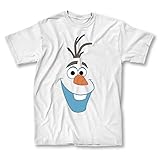 Disney Frozen Olaf Big Face Smiling T-shirt