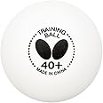 Butterfly 40+ Training Ball 40+ Ball Used for Training – Available in a Box of 6 or 120 White Training Balls – Comparable to a Three-Star Ball and Perfect for Multiball Practice
