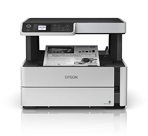 Epson EcoTank ET-M2170 Wireless Monochrome All-in-One Supertank Printer, Plus Ethernet