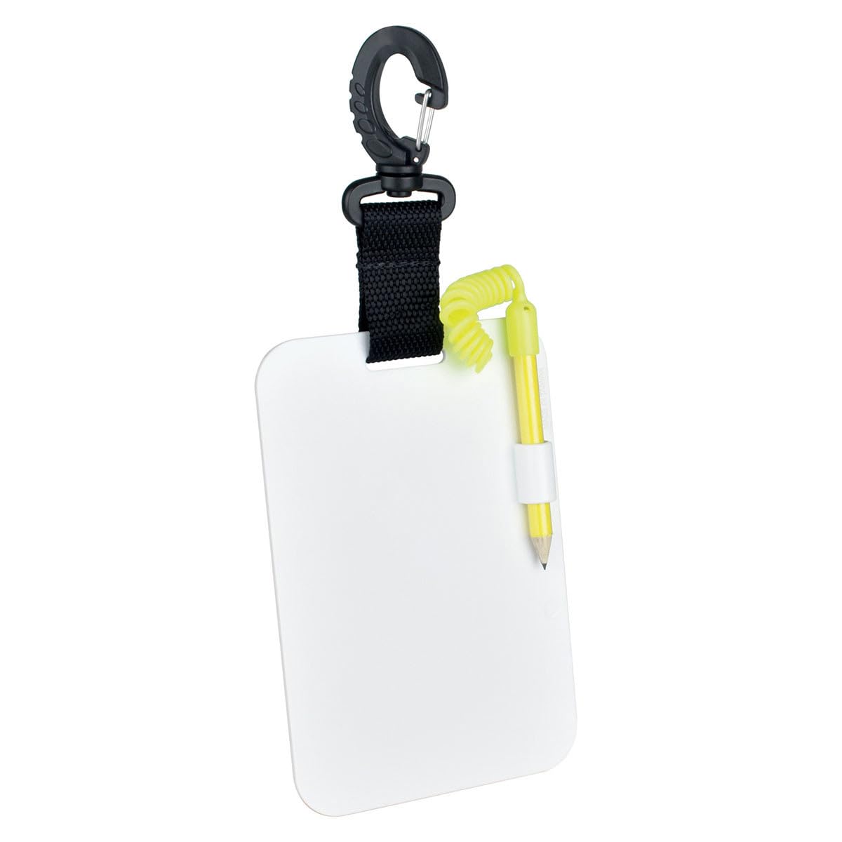 SEAC Compact Writing Slate with Pencil for Scuba Diving, High Visibility