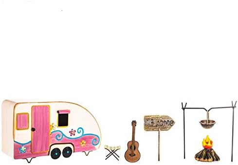 Camping Kit Miniature Home Decor Doll House Camping Kit Furniture Set Camping Cake Topper Kit