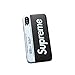 iPhone X - 5.8” - Protective Durable Slim Fit TPU Case/Cover/Bumper/Skin/Cushion - Street Fashion x NYC Metrocard (Black/White)