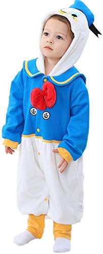 Amazon Co Jp 姫洋服 子供 着ぐるみ ドナルド風 ダック かわいい 冬服 コスプレ衣装 舞台 ハロウィン クリスマス 100cm ホビー 通販
