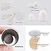 YO Cake Decorating Tips Baking Set, Frosting Piping Kit Pastry Bags and Tips, Cupcake Decorating Supplies with Icing Piping Tip, Decorating Nail, Pastry Bags, Wood Holder, Flower Lifter, Coupler