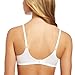 Maidenform Women's Comfort Devotion Demi Bra, White/Stone,36B