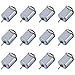 Topoox 12 Pack DC Motor 1.5-3V 15000RPM Mini Electric Hobby Motor for DIY Toys Science Projects primary