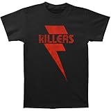 Killers Men's Red Bolt T-shirt Black