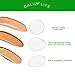Calily Life Beauty Silicone Makeup Sponge Blender, (Pack of 3) – Includes 3 Shapes; Round blender, Tear Drop and Leaf Shape – Enjoy a Professional and Seamless Makeup Application Experience