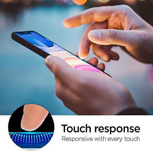 Spigen, 2 Pack, Protector Pantalla iPhone 11 / XR (6.1"), Align Master, Marco de Alineación Incluido, Dureza 9H, Vidrio Templado, Cristal Templado - Imagen 8