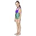 Wandafull Little Girls Swimsuits for Girl one Piece Mermaid Princess Toddler Bikini Swim Bathing Suit+Headband