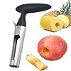 wertyu Apple Corer, Premium Stainless Steel Kitchen Gadget Tool Fruit Seeder Apple Corer Remover, Stainless Steel Apple…
