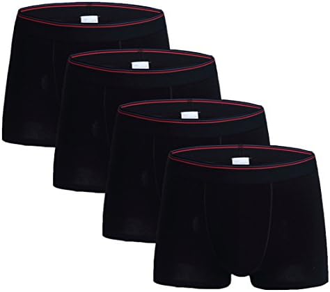 Men's 4-Pack Comfort Soft Boxer Briefs