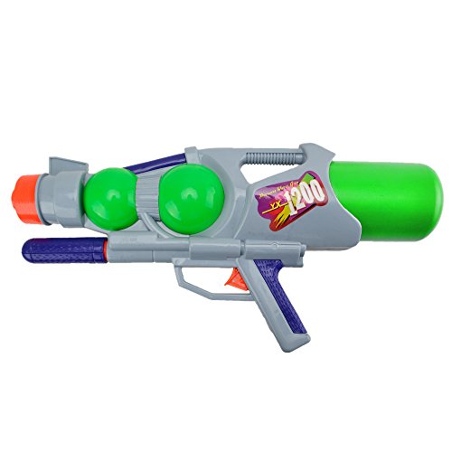 WISHTIME Super Blaster Water Pistol Gun Soaker Water Guns Big for Adult Aqua Blaster Soaker Water Squirt Gun for Kids Hot Summer Water Games 1200ml(Color May Vary) - Thumbnail 4