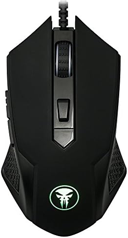 GT Gaming Mouse Wired [Breathing Light] Ergonomic Sport USB Pc Mice RGB Gamer Desktop Laptop computer PC Gaming Mouse, 7 Buttons for Home windows 7/8/10/XP Vista Linux, Black