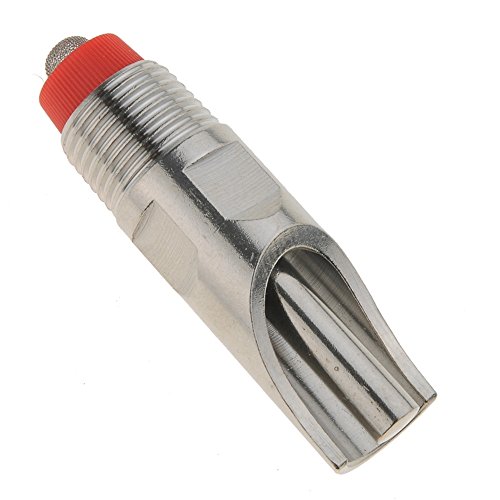 1/2PT Threaded Livestock Cow Horse Pig Waterer Nipple Feeder Divider 2 pc