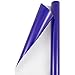 JAM PAPER Gift Wrap - Glossy Wrapping Paper - 12.5 Sq Ft - Royal Blue - Roll Sold Individually